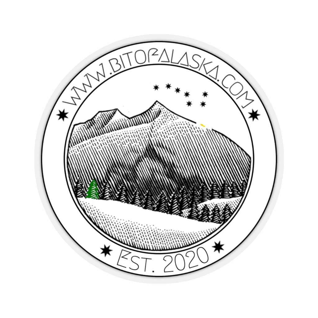 Bit of Alaska Logo Sticker