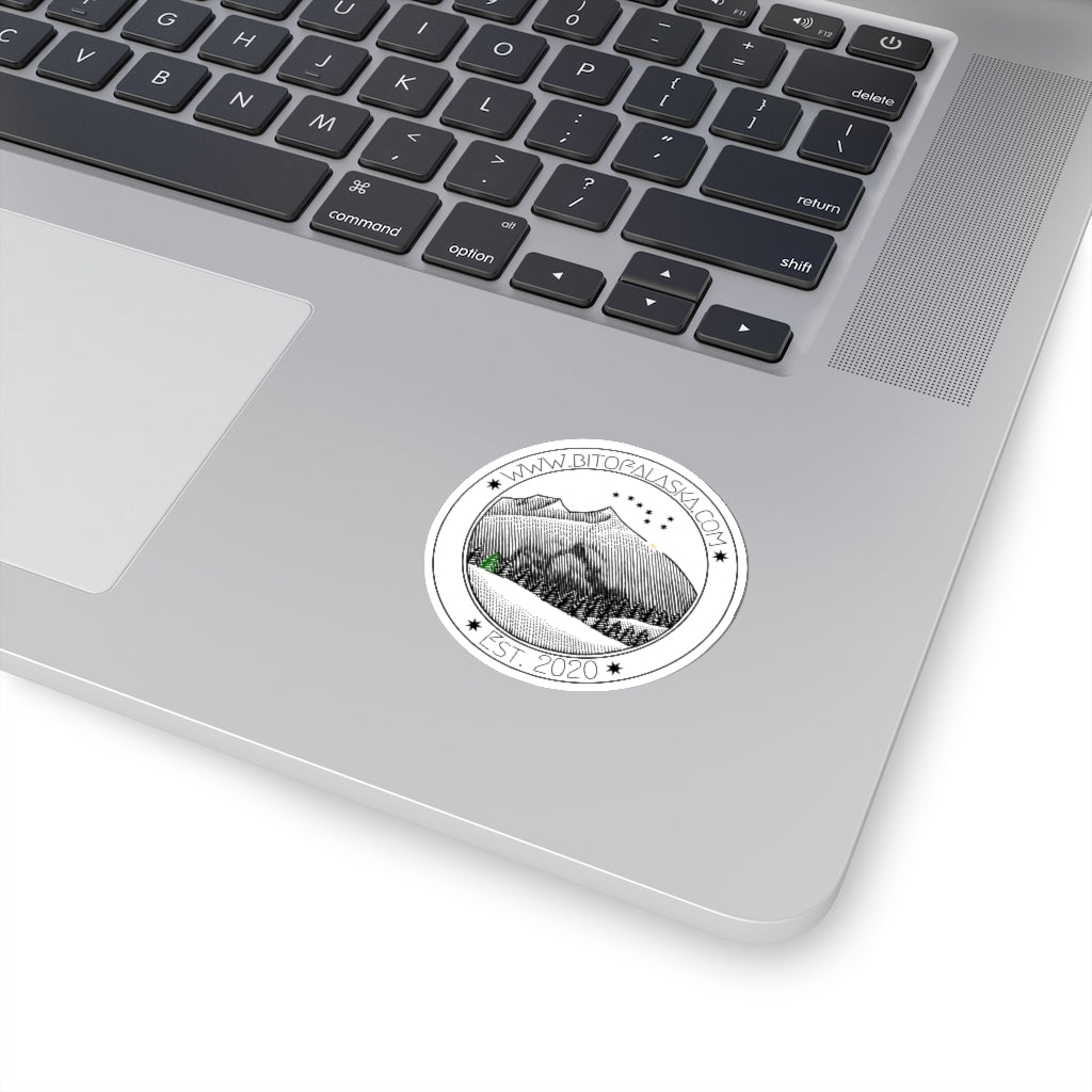 Bit of Alaska Logo Sticker